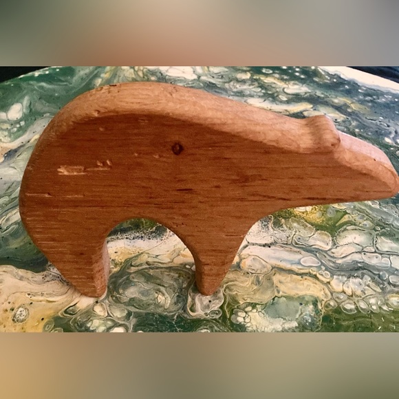 Handmade Native American fetish. Bear. - Picture 4 of 5